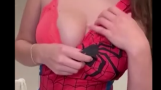 Sophie Rain Spider Man Leaked – Tease Big Boobs